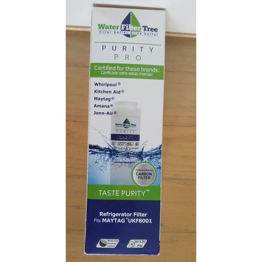 Water Filter Tree Purity Pro WLF-UKF01 Refrigerator Fit Maytag UKF8001 Whirlpool